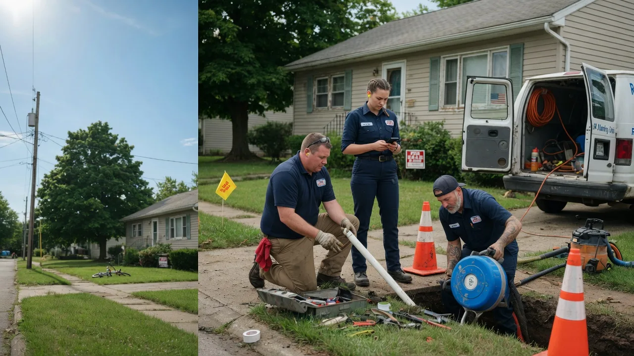 Sewer Line Repair in Mcconnelsville, OH near me